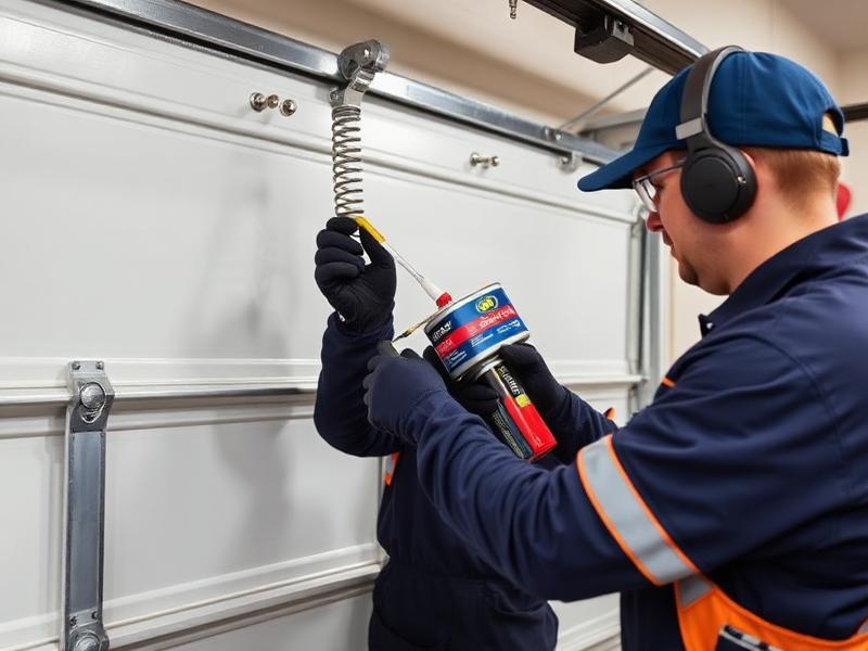 Maintenance garage door service